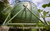 Kugelgasbehälter Alter Gasometer Siegen