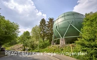 Kugelgasbehälter Alter Gasometer Siegen