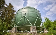 Kugelgasbehälter Alter Gasometer Siegen